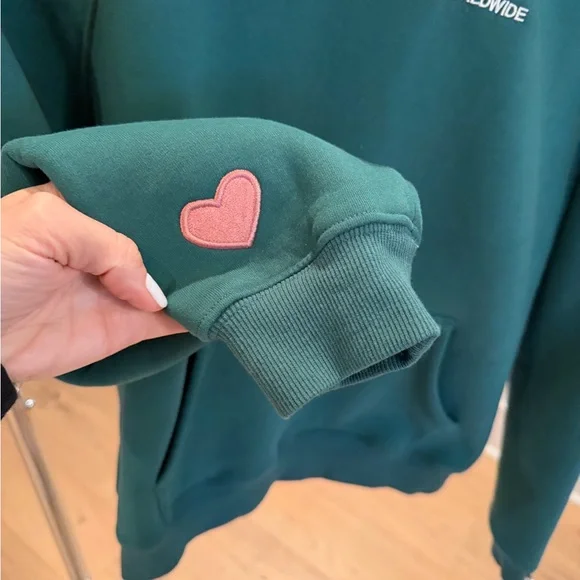 Dandy Worldwide Green Women's Hoodie - Picture 5 of 6